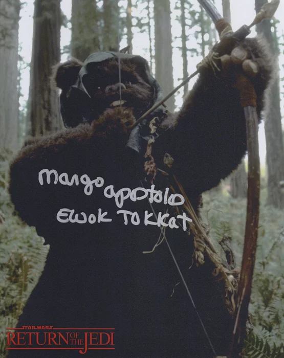 Margo Apostolos autograph