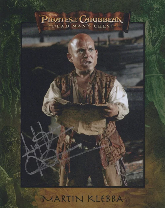 Martin Klebba autograph