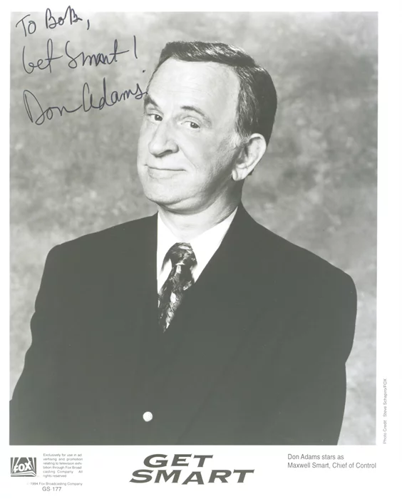 Don Adams autograph