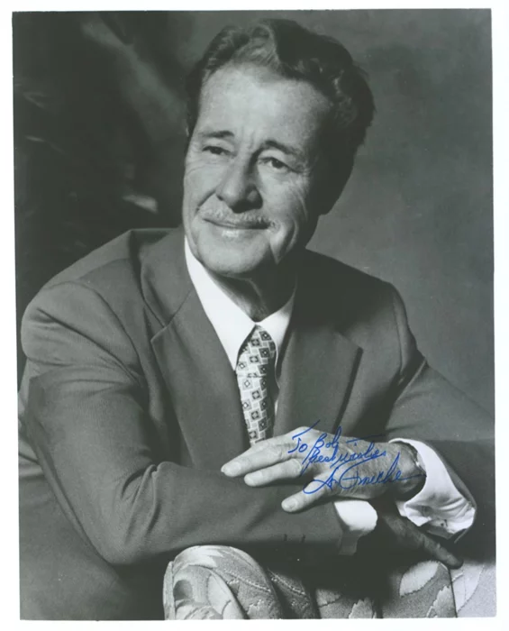 Don Ameche autograph