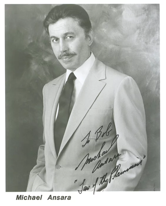 Michael Ansara autograph