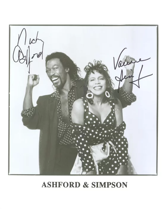 Ashford & Simpson autograph