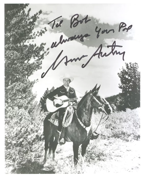 Gene Autry autograph