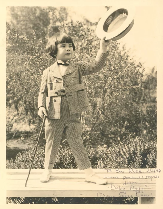 Baby Peggy autograph