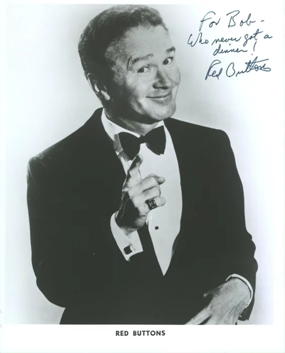 Red Buttons autograph
