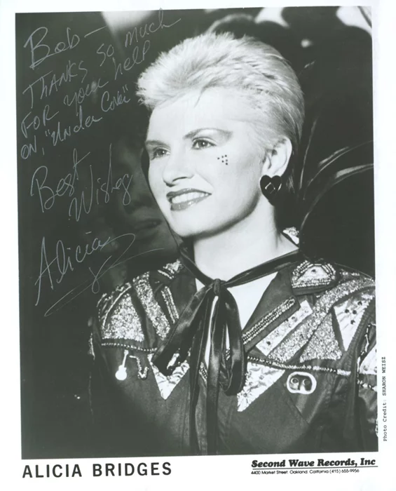 Alicia Bridges autograph