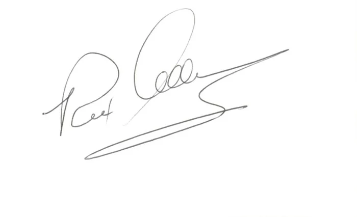 Rex Allen autograph