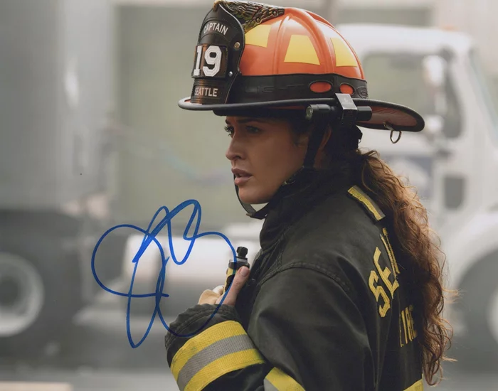 Jaina Lee Ortiz autograph