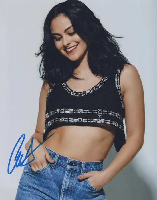 Camila Mendes autograph