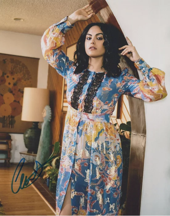 Camila Mendes autograph