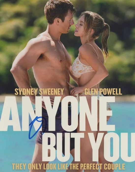 Glen Powell autograph