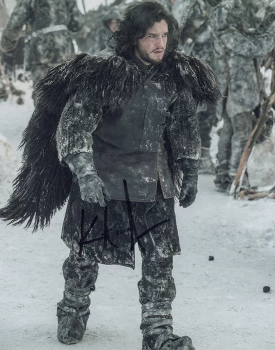 Kit Harrington autograph