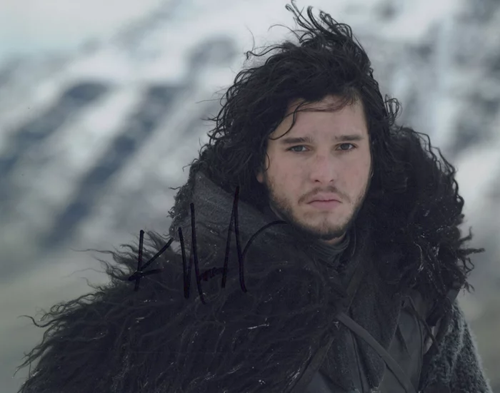 Kit Harrington autograph