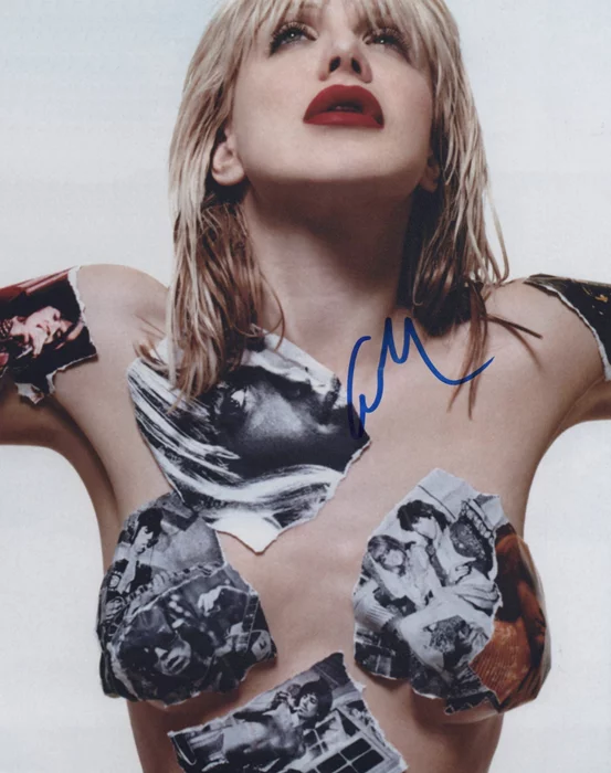 Courtney Love autograph