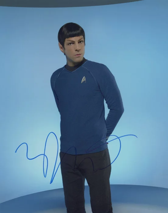 Zachary Quinto autograph