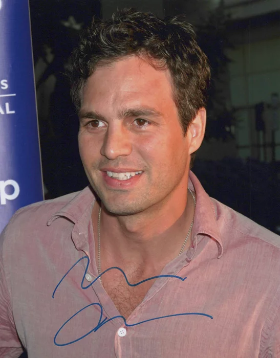 Mark Ruffalo autograph