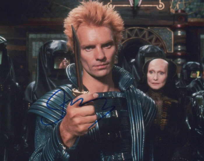 Sting autograph