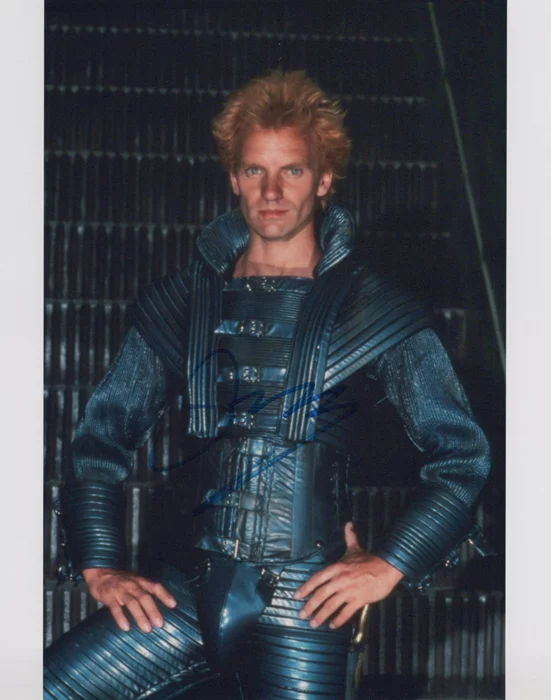 Sting autograph
