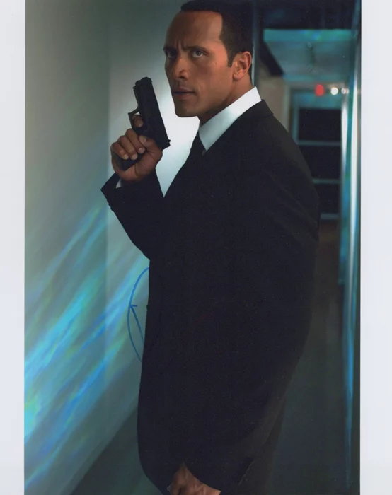 The Rock autograph