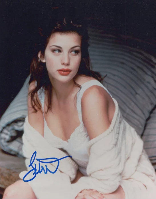 Liv Tyler autograph