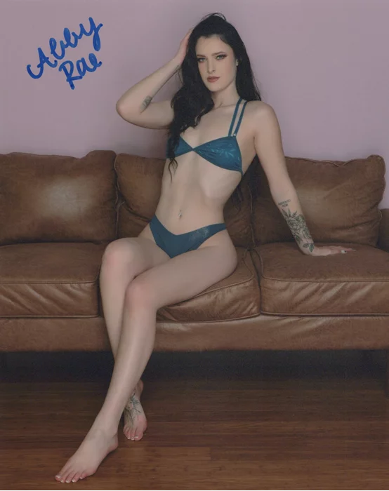 Abby Rae autograph