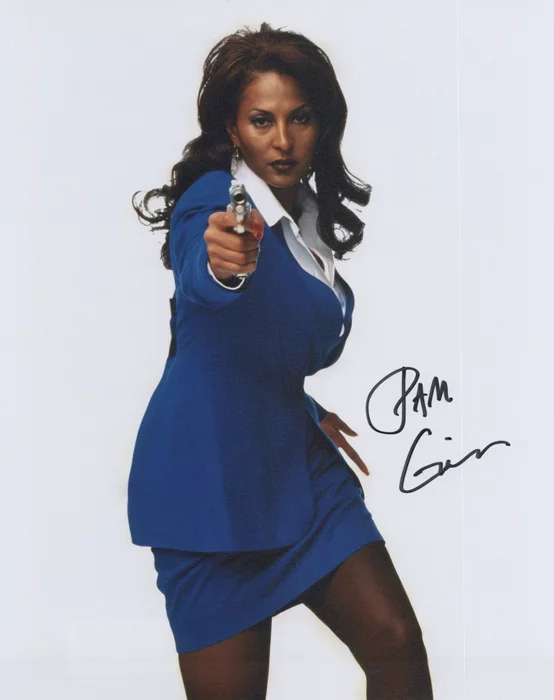 Pam Grier autograph