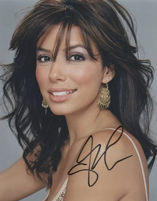 Eva Longoria autograph