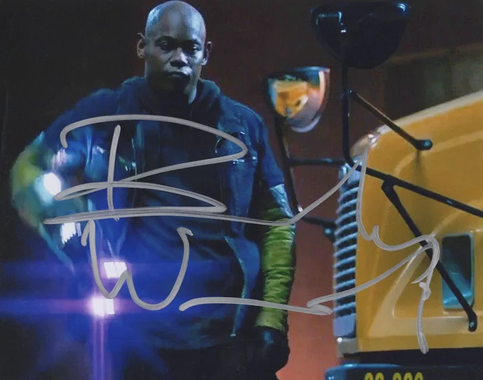 Bokeem Woodbine autograph