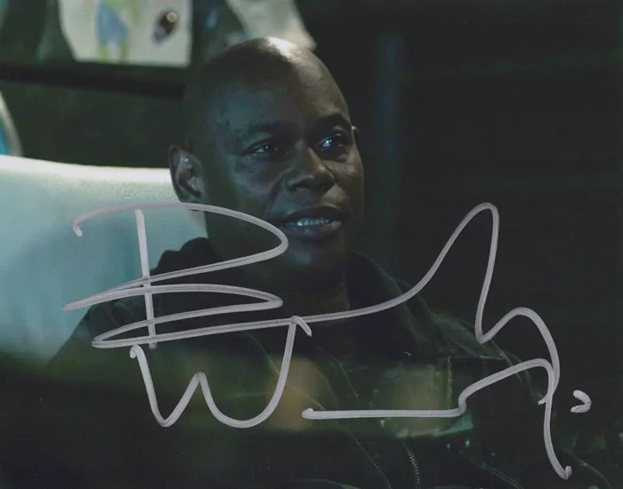 Bokeem Woodbine autograph