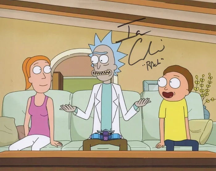 Ian Cardoni autograph