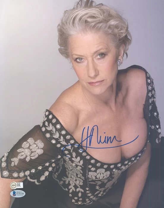 Helen Mirren autograph
