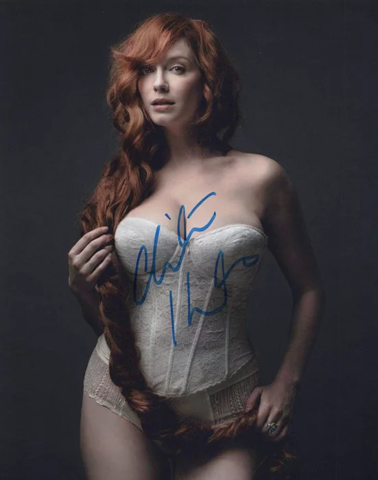 Christina Hendricks autograph