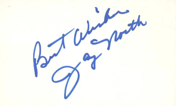 Jay North autograph
