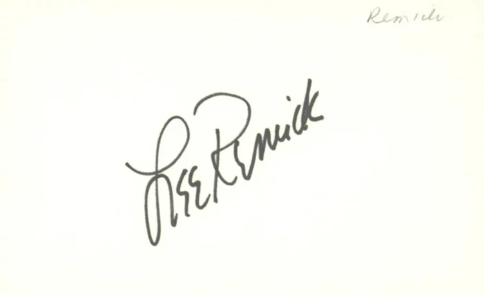 Lee Remick autograph