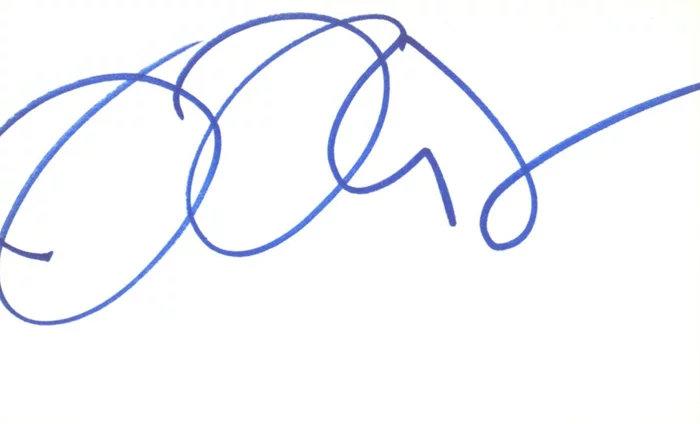 Jamie Lee Curtis autograph