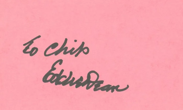 Eddie Dean autograph