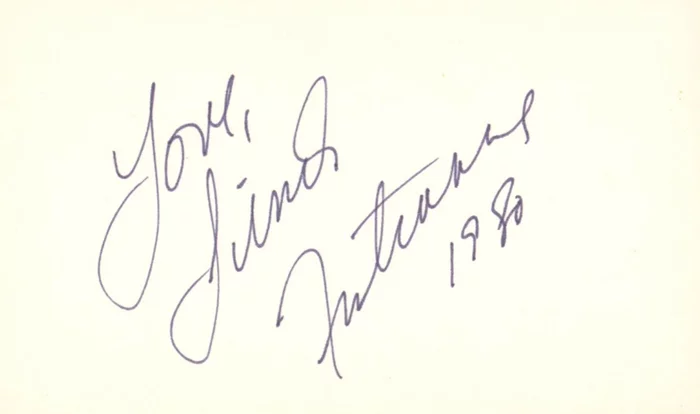 Linda Fratianne autograph