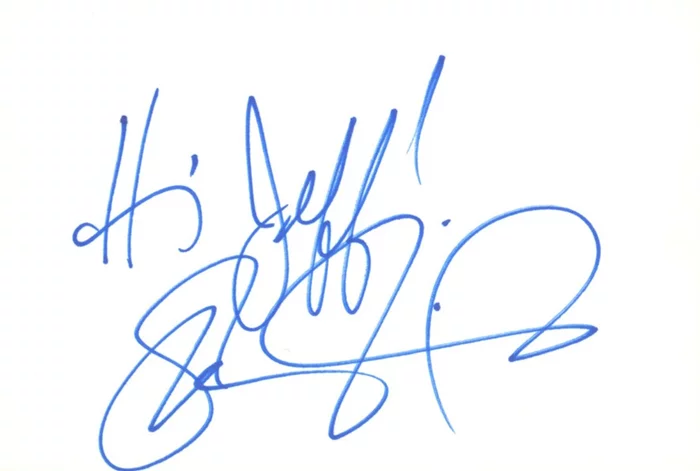 Shaun Cassidy autograph