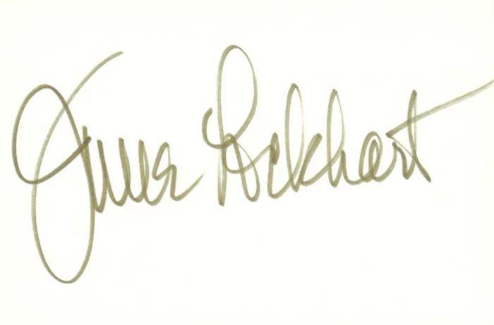 June Lockhart autograph