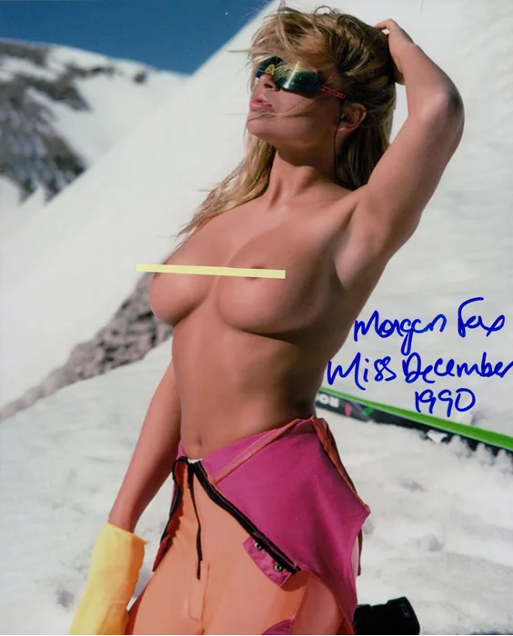 Morgan Fox autograph