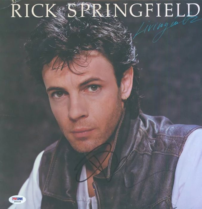 Rick Springfield autograph