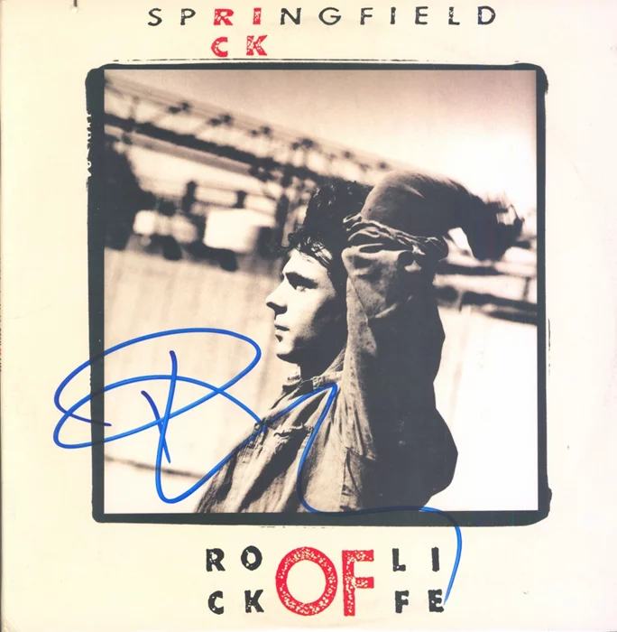 Rick Springfield autograph