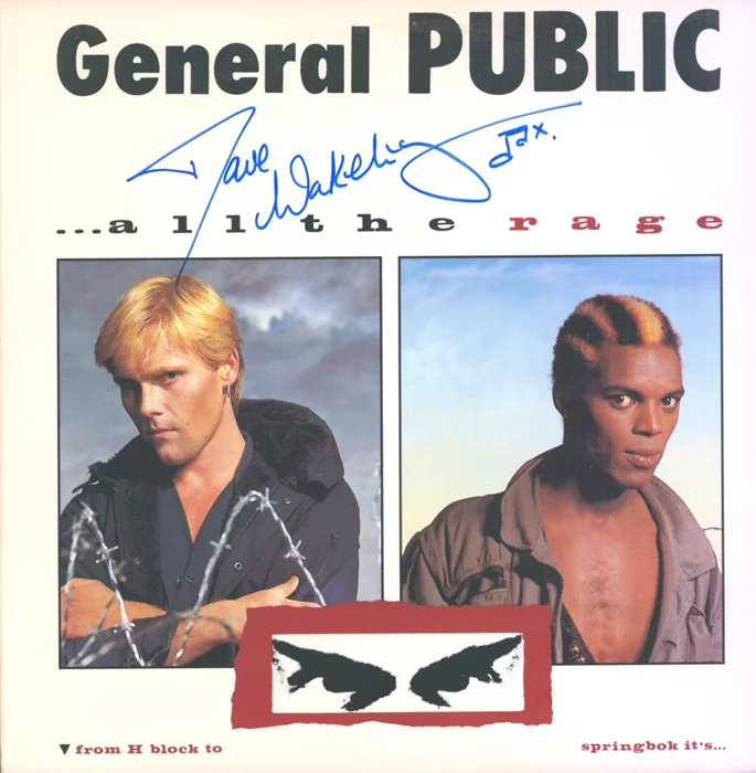 Dave Wakeling autograph