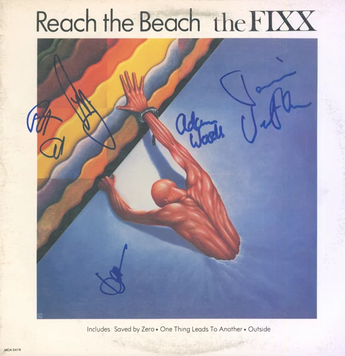The Fixx autograph