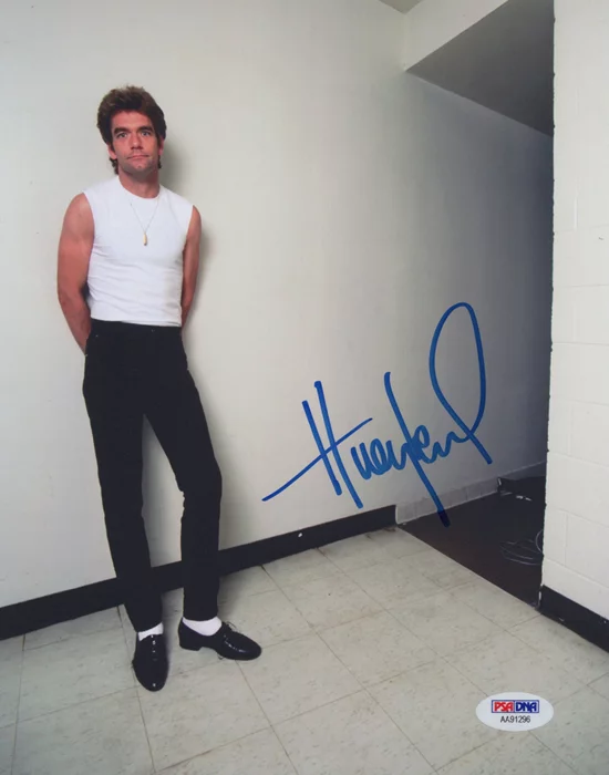 Huey Lewis autograph