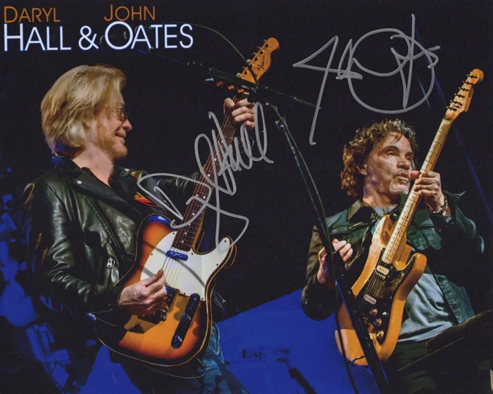 Hall & Oates autograph