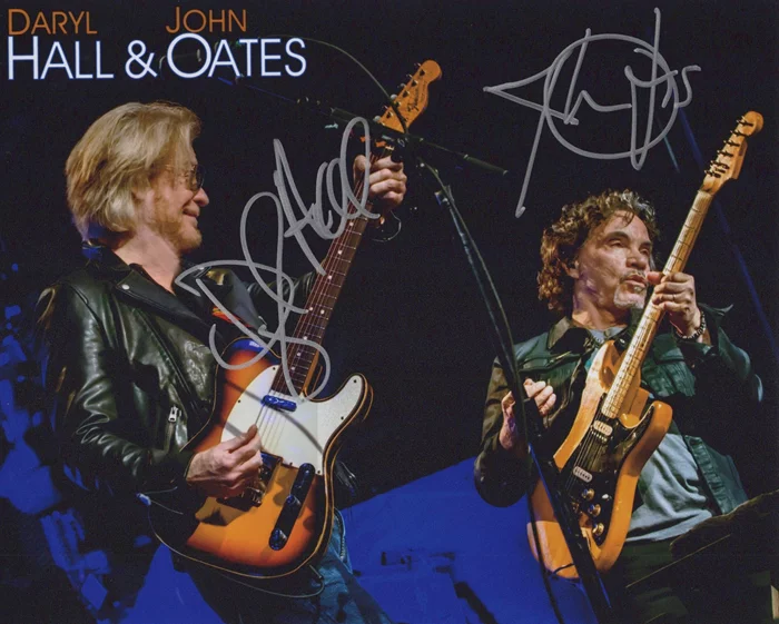 Hall & Oates autograph