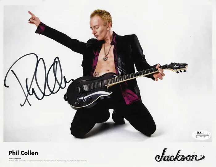Phil Collen autograph