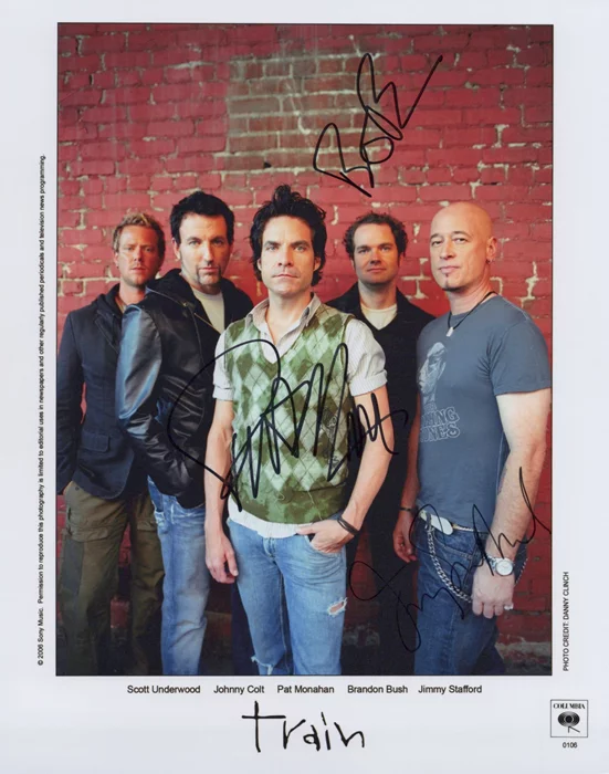Train autograph