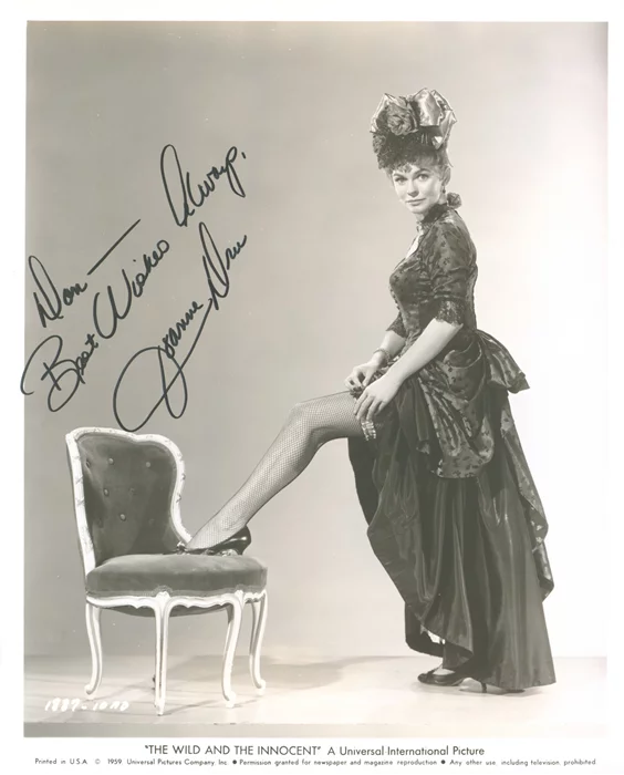 Joanne Dru autograph